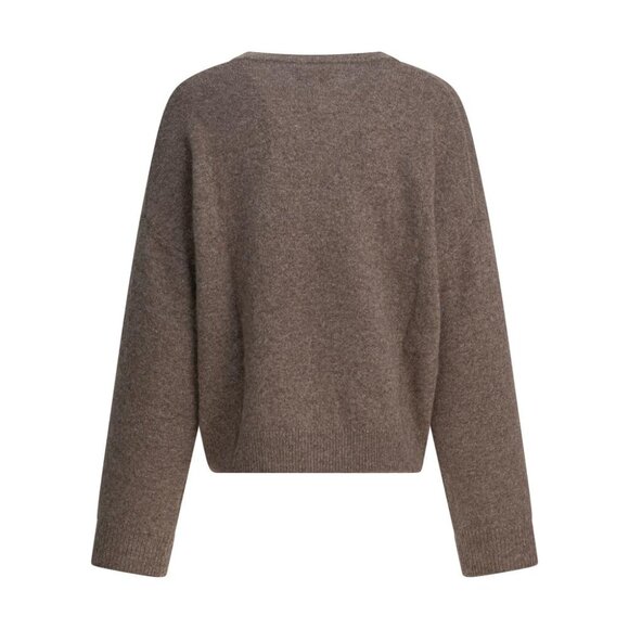 Loulou De Saison Tristan Wool-Blend Crewneck Sweater tag size L Women - Picture 2 of 4